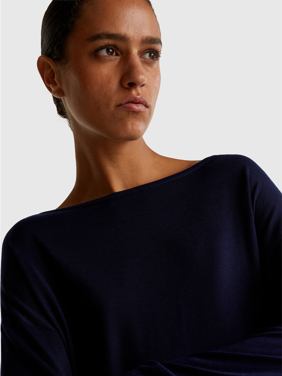 BOAT-NECK SWEAT.L/S Damen image number null