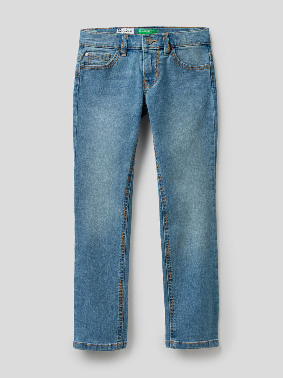 "Eco-Recycle" slim fit jeans image number 1