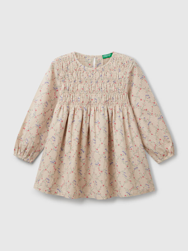 Robe fleurie en coton Filles