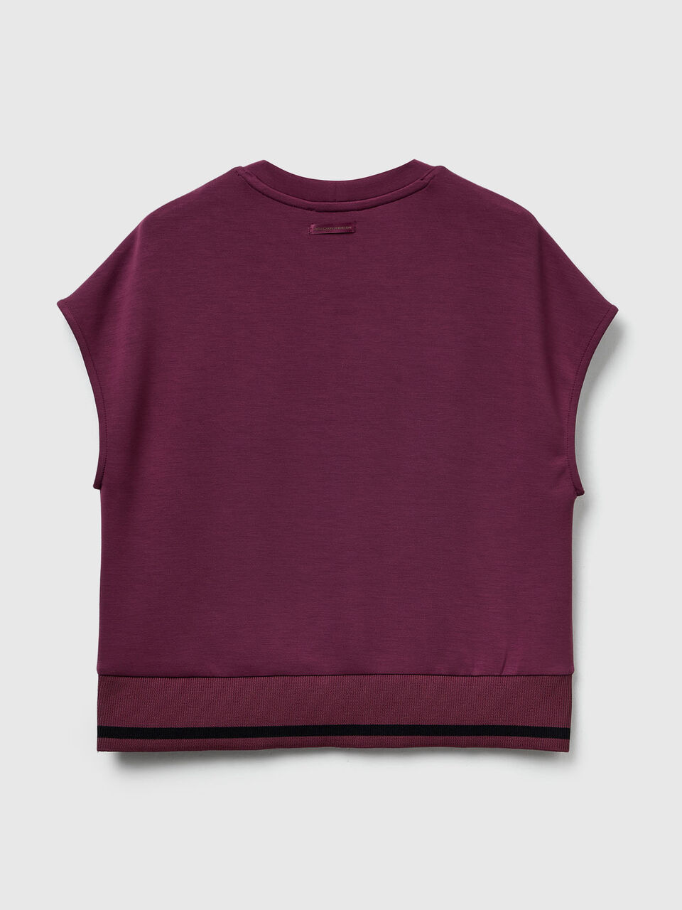 SLEEVELESS SWEATER Femme image number 2