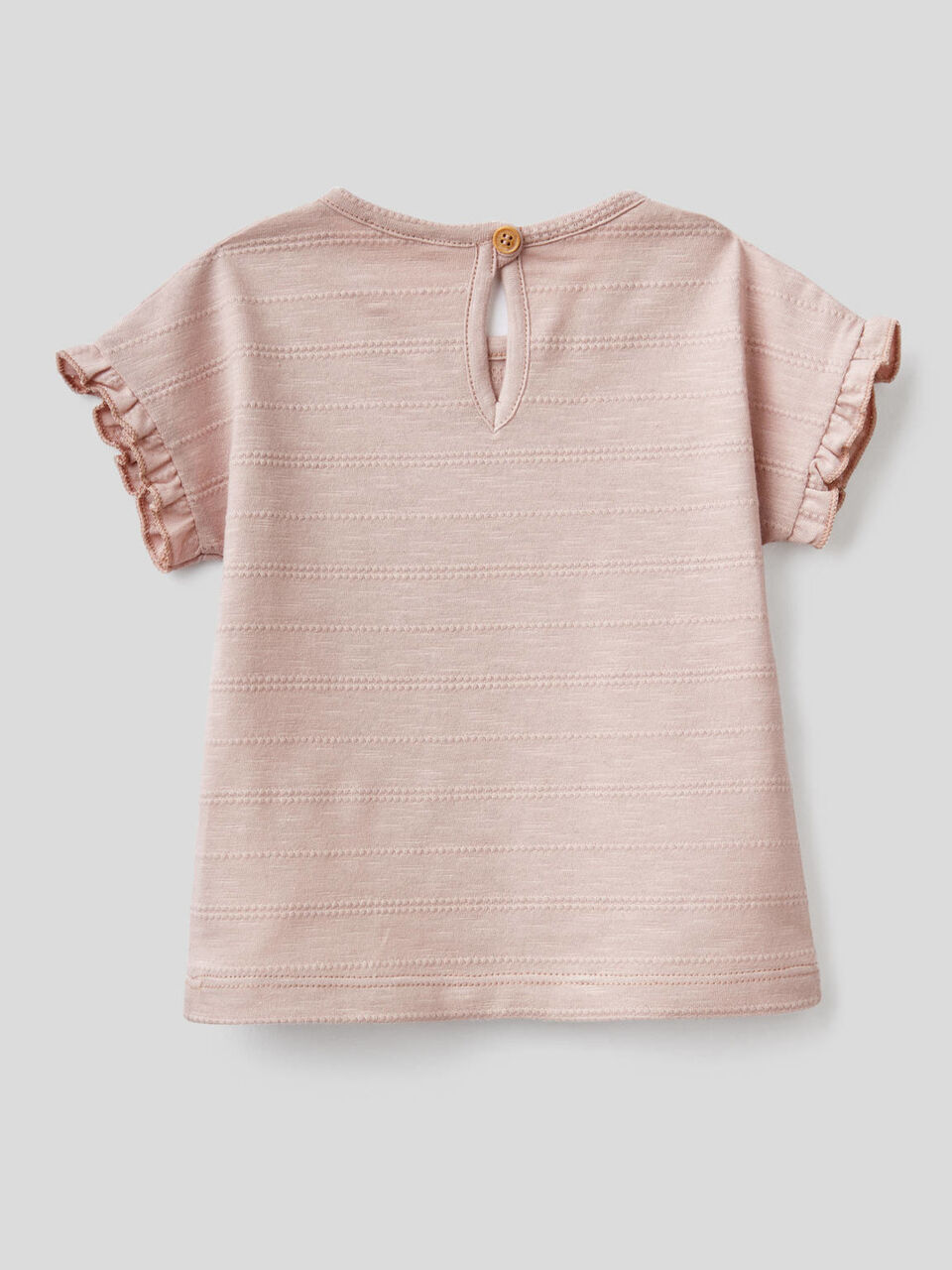 T-shirt en pur coton avec ruches image number 2