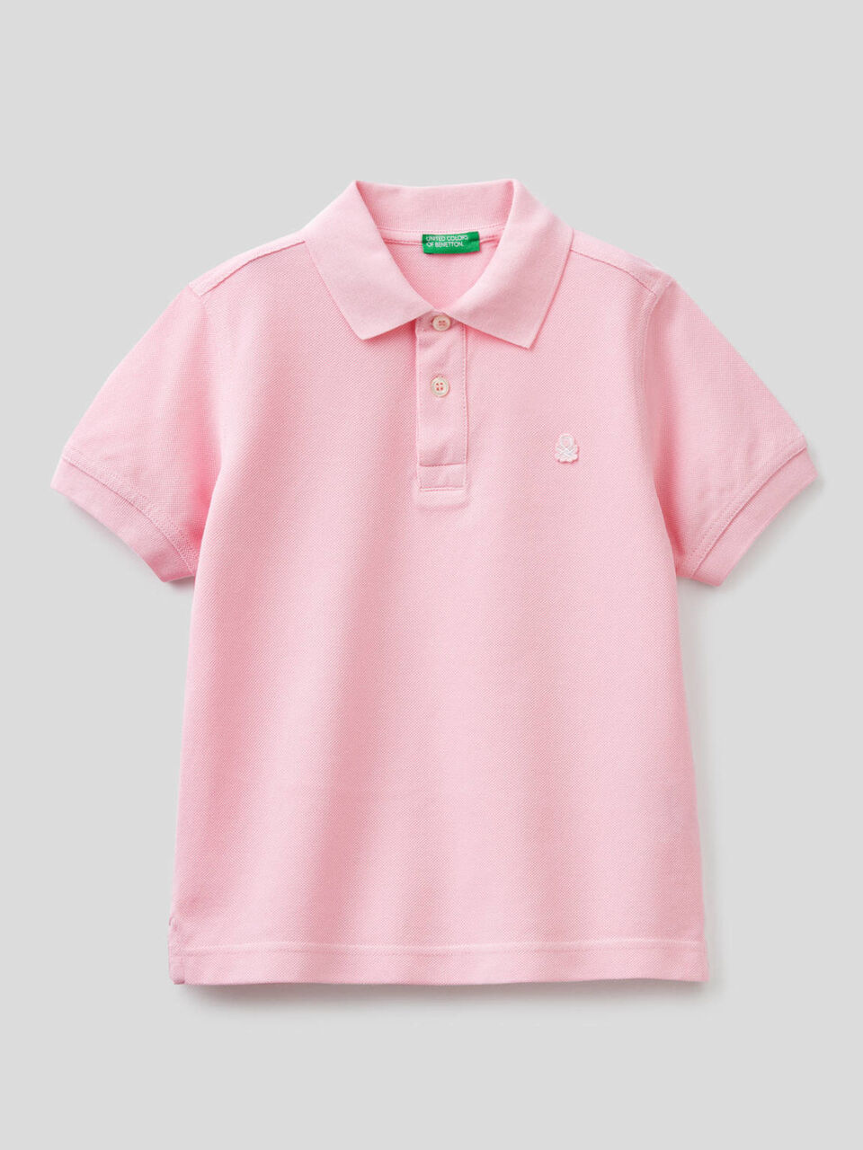 Polo en pur coton piqué image number 1