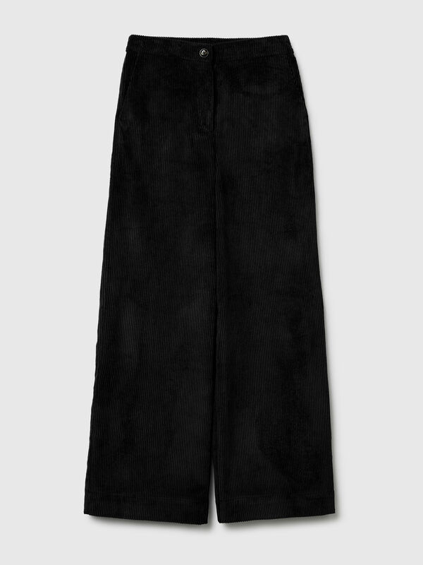 Flared corduroy trousers Flared corduroy trousers Women