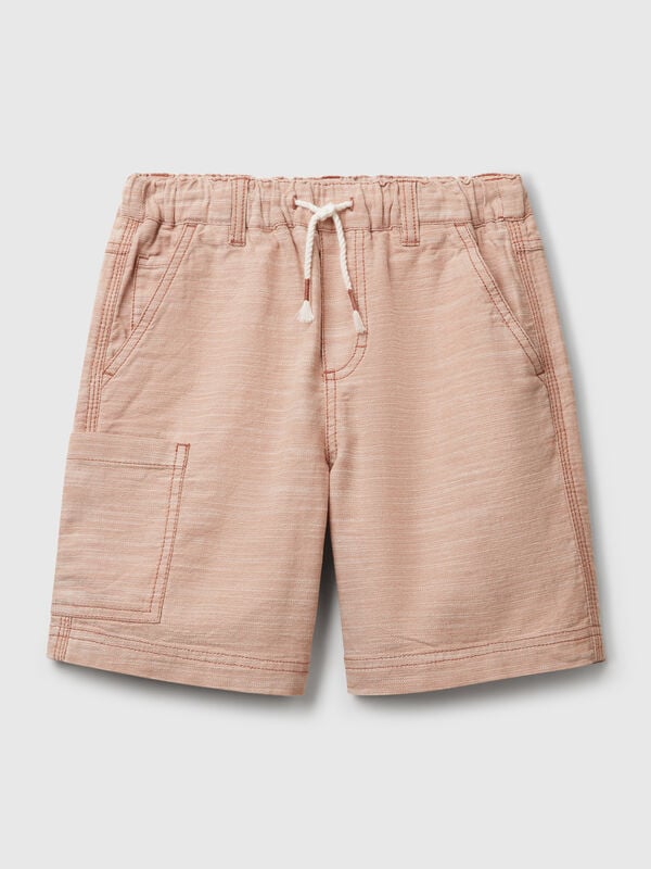 Short 100% coton Garçon