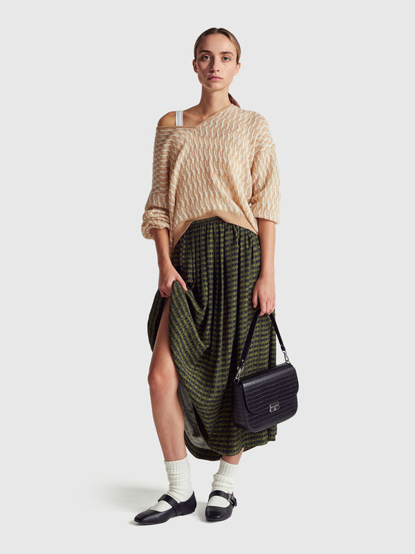 Rock mit Grafikprint Damen