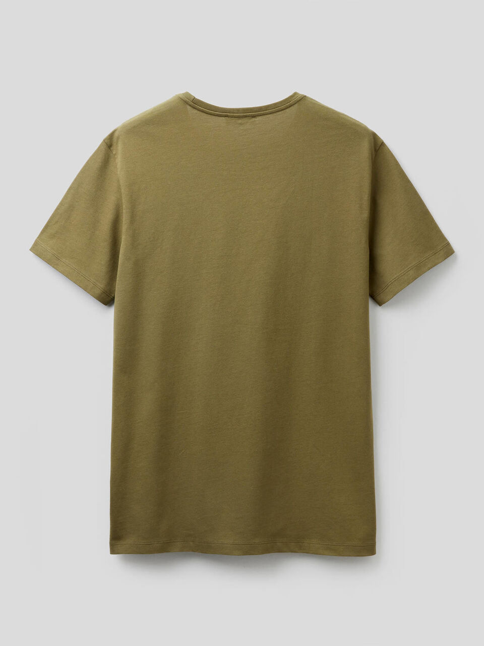 100% cotton t-shirt with slogan image number 2