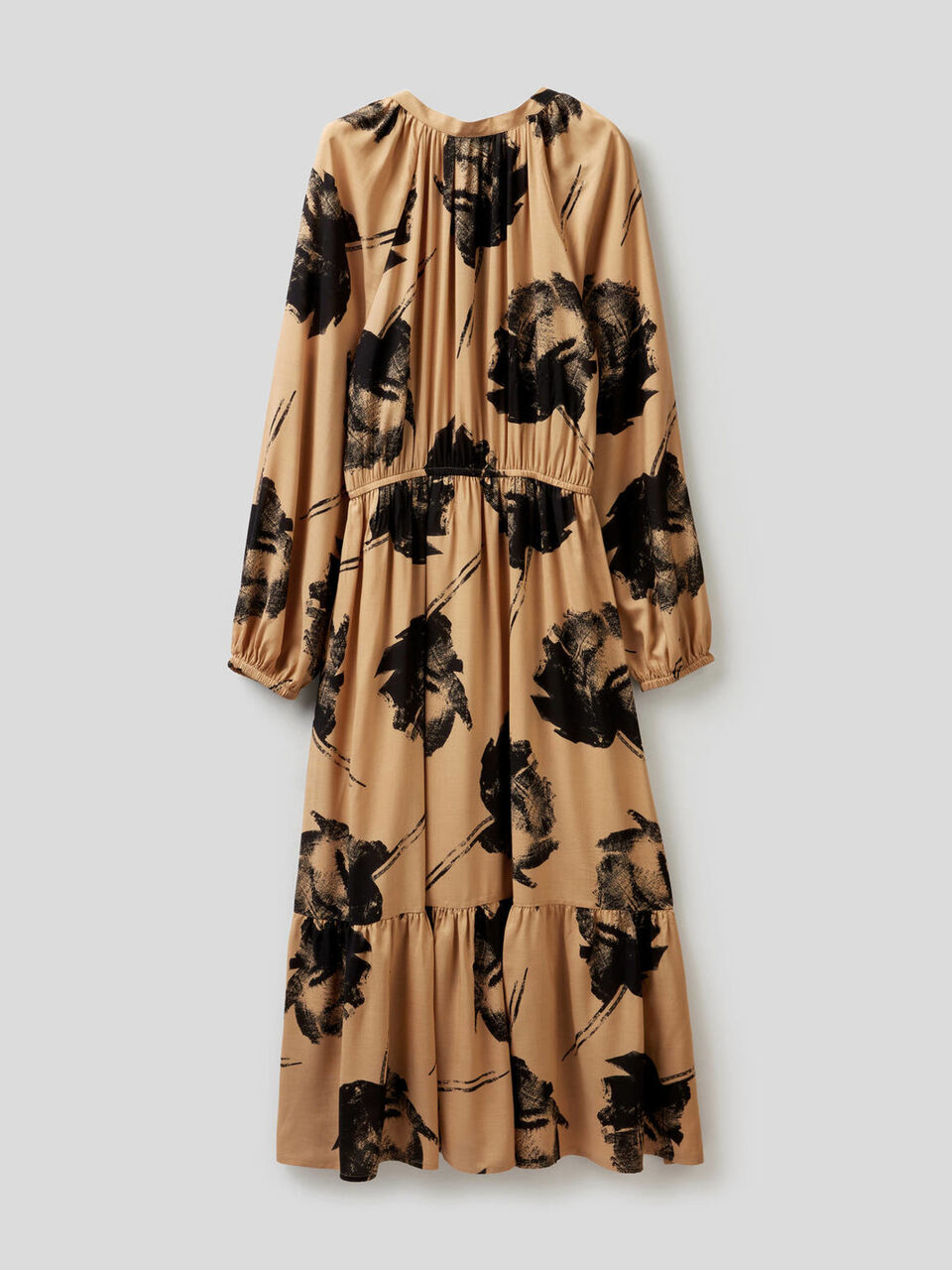 Langes Kleid mit Print image number 2