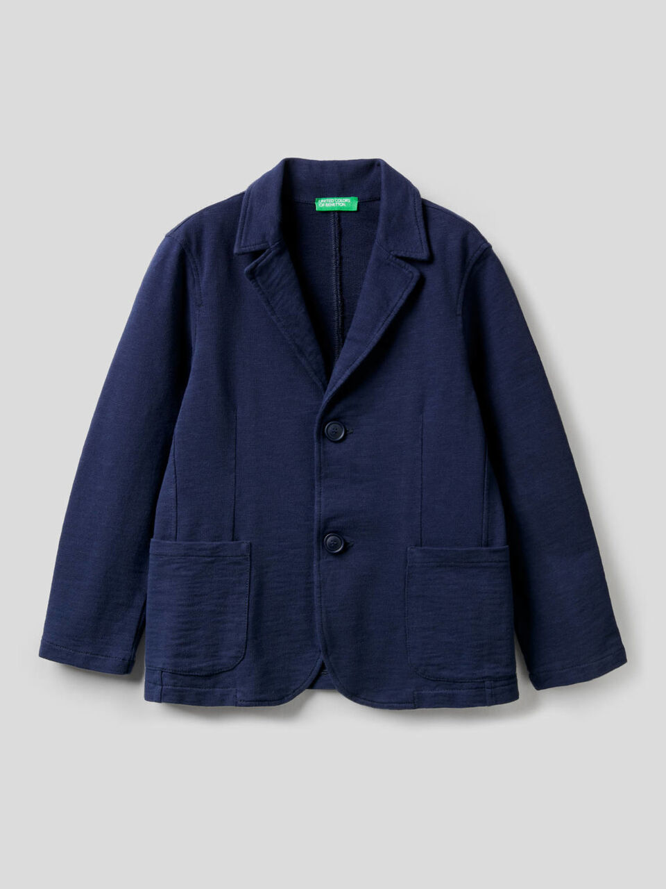 Blazer en molleton de pur coton image number 1