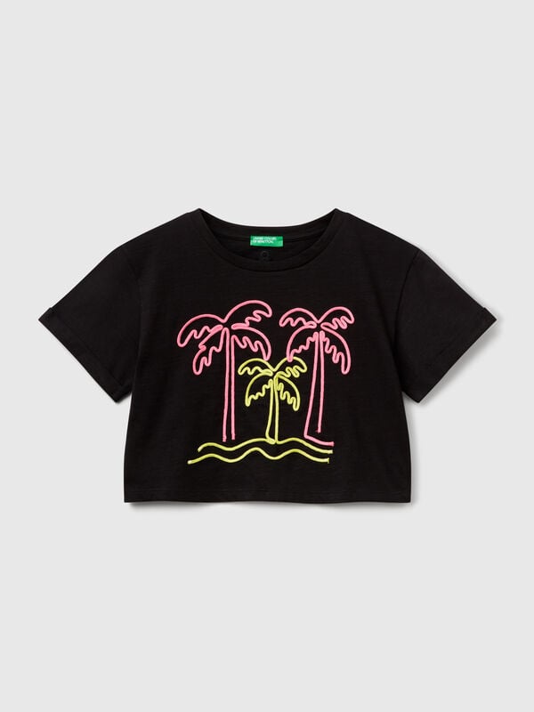 T-shirt avec broderie Filles