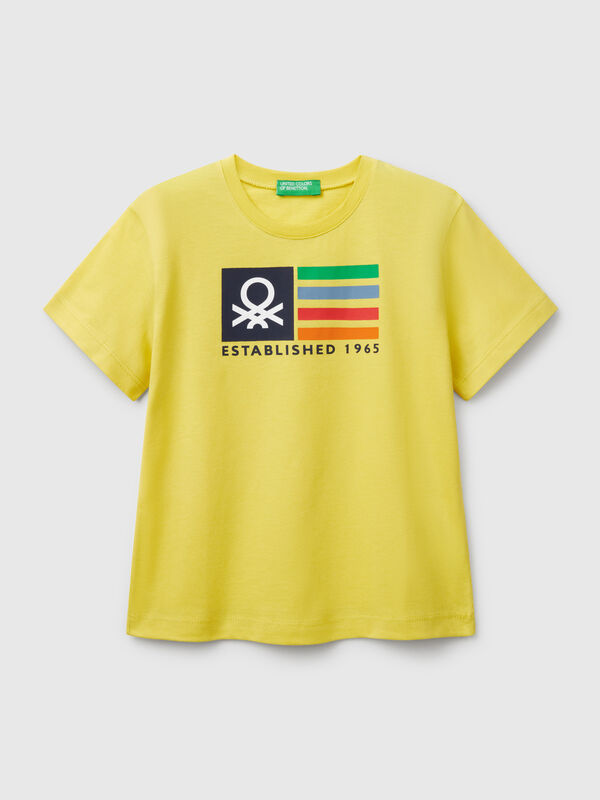 T-Shirt mit Logodruck Jungen