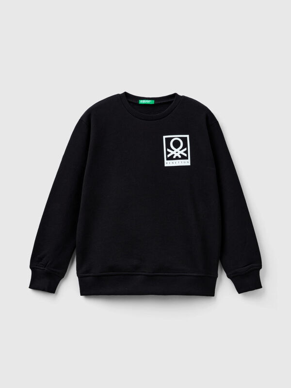 Sweater mit Logo-Print Jungen