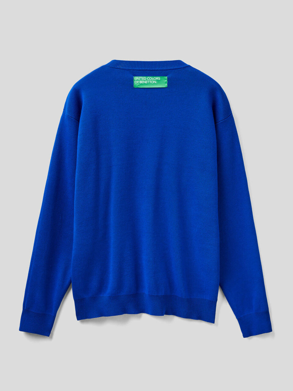 Reversible sweater in tricot cotton image number 2