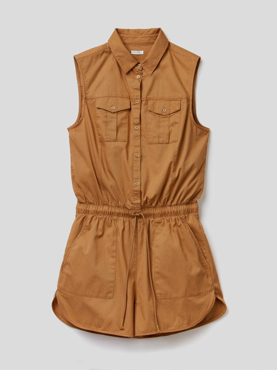 Short safari romper image number 1