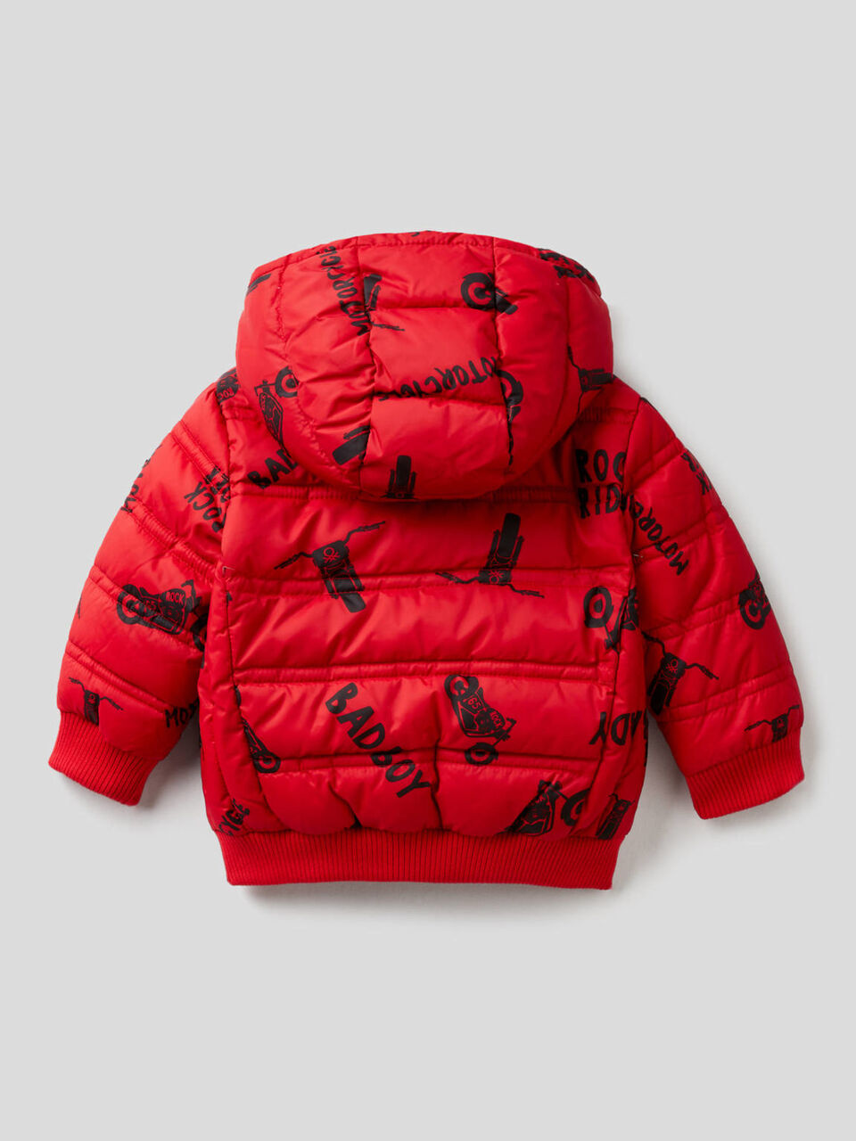 Anorak mit Muster und Kapuze image number 2