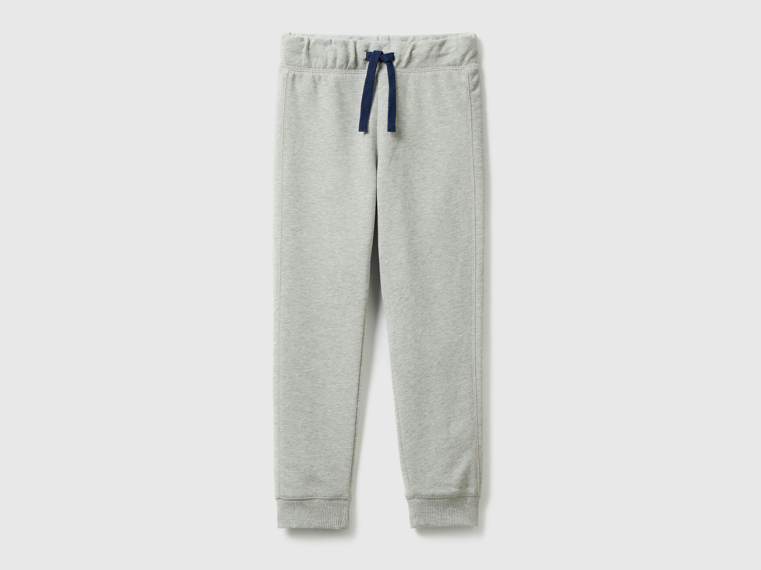 100 cotton sweatpants Light Gray Benetton