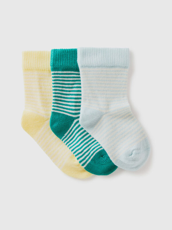 Kurze Socken mit Jacquard-Muster Newborn
