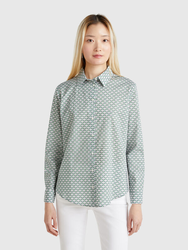 Chemise à motif Femme