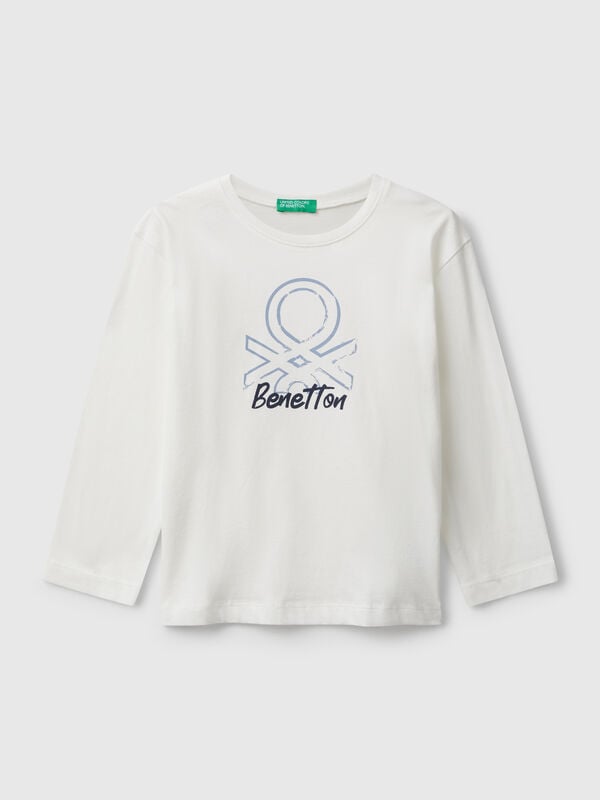 T-shirt avec logo imprimé Garçon