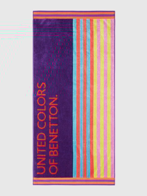 Serviette de plage rayée Garçon