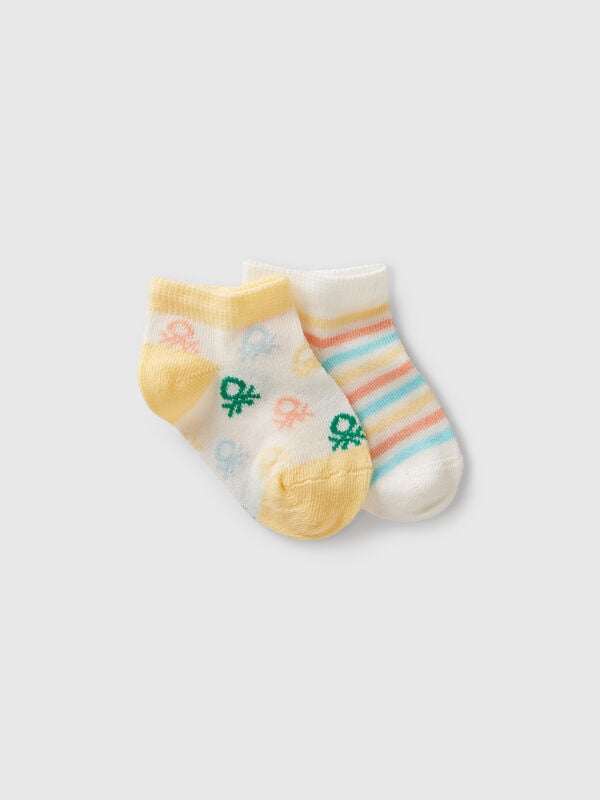 Quatre paires de chaussettes courtes Naissancede