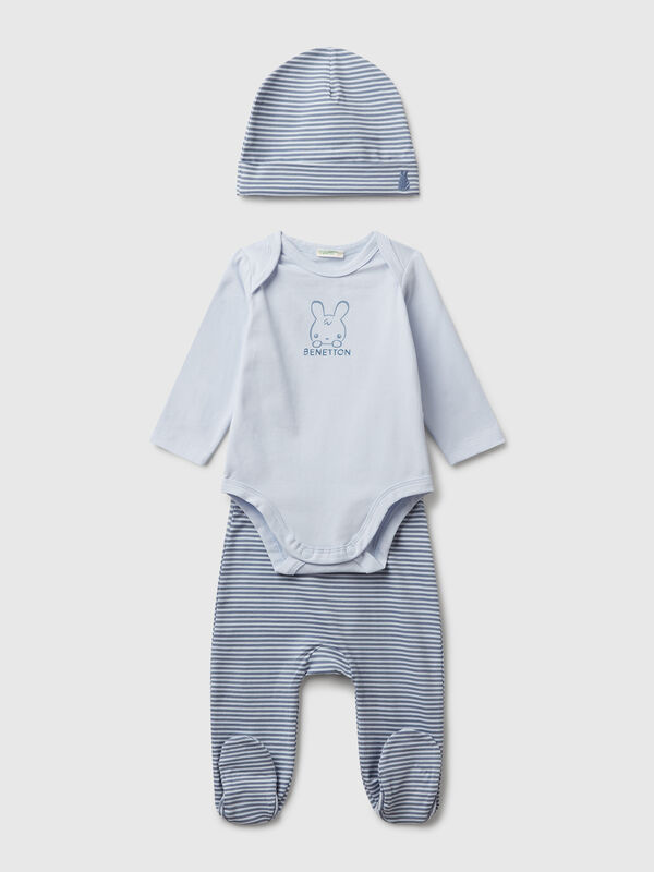 Anzug aus Stretch-Baumwolle Anzug aus Stretch-Baumwolle Newborn