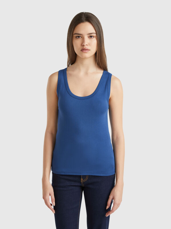 Air-Force-Tanktop aus reiner Baumwolle Damen