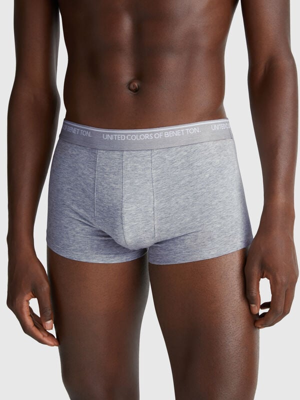 Boxer en coton extensible Homme