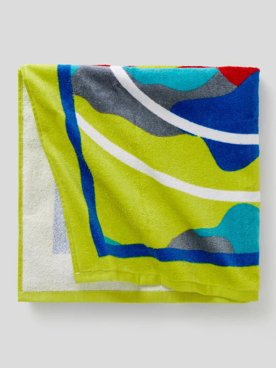 Printed beach towel image number 1