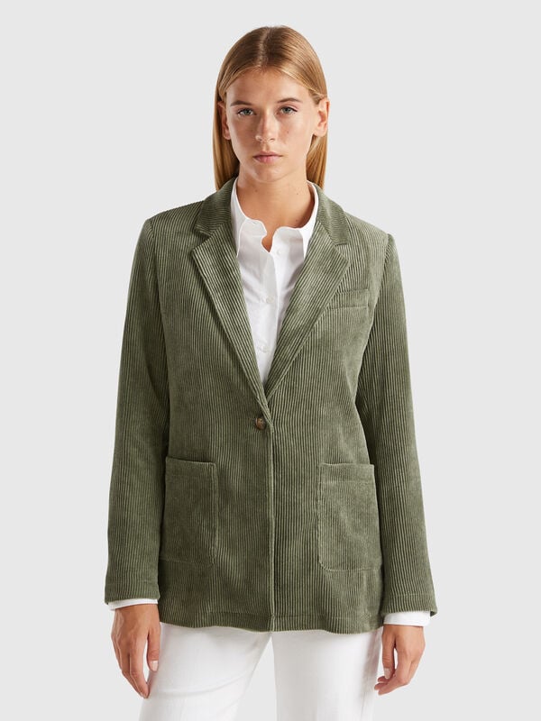 Corduroy blazer Women