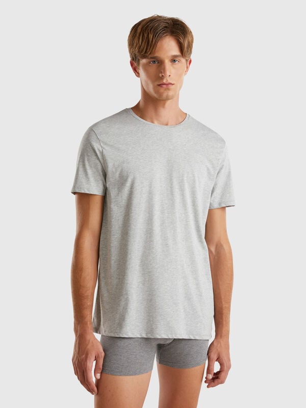 Long fiber cotton t-shirt Men