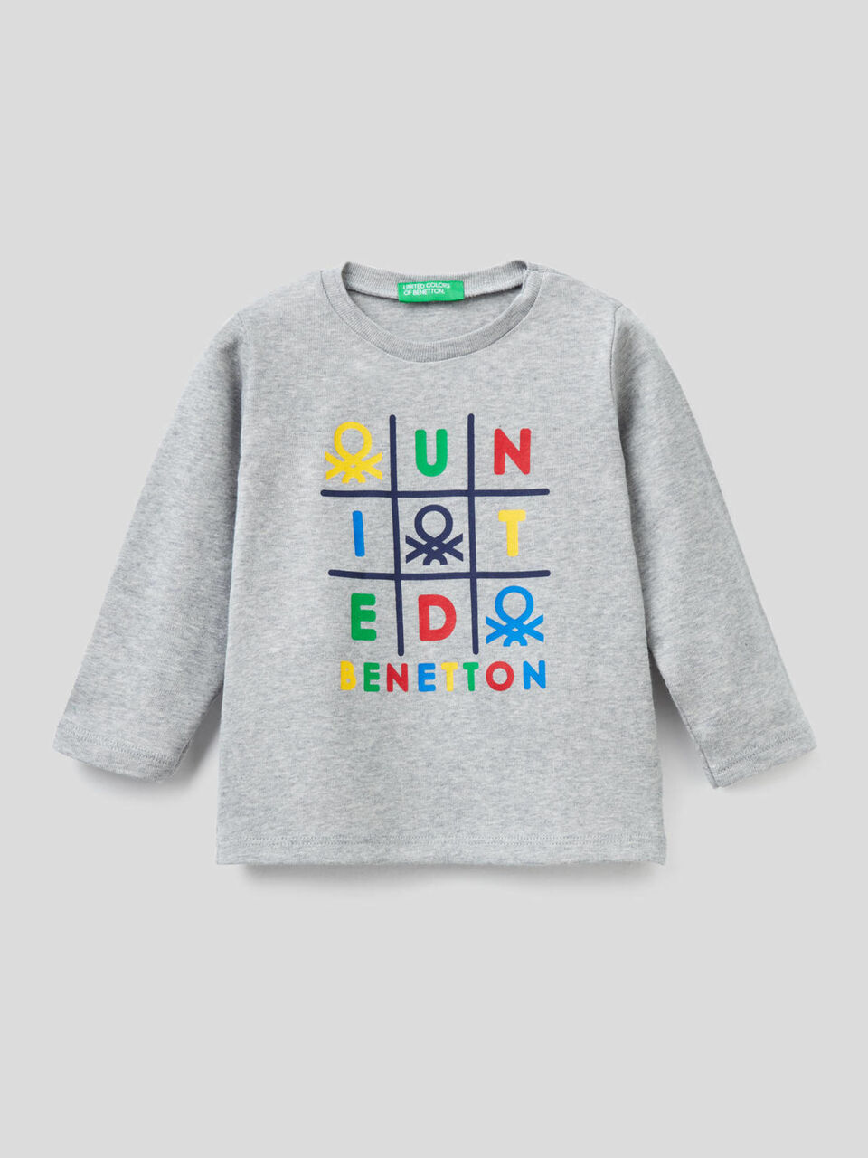 T-shirt manches longues en coton bio image number 1