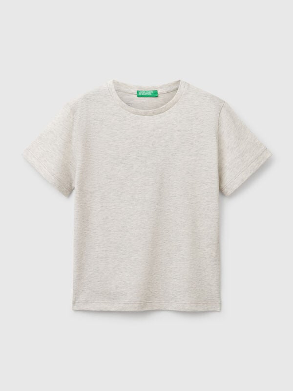 T-shirt en coton avec imprimé Garçon