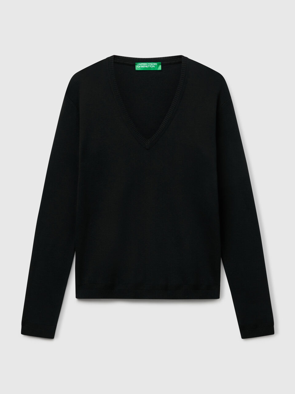 V NECK SWEATER L/S Damen image number null