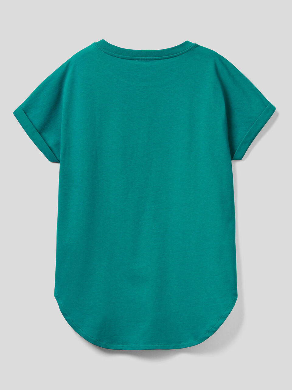 T-Shirt mit Ärmeln samt Saumaufschlag image number 2