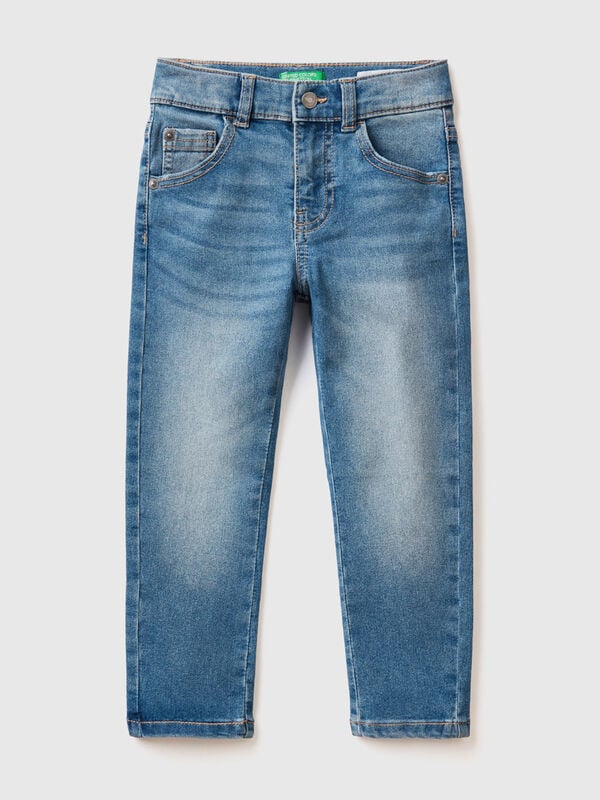 Jeans skinny effet vintage Garçon