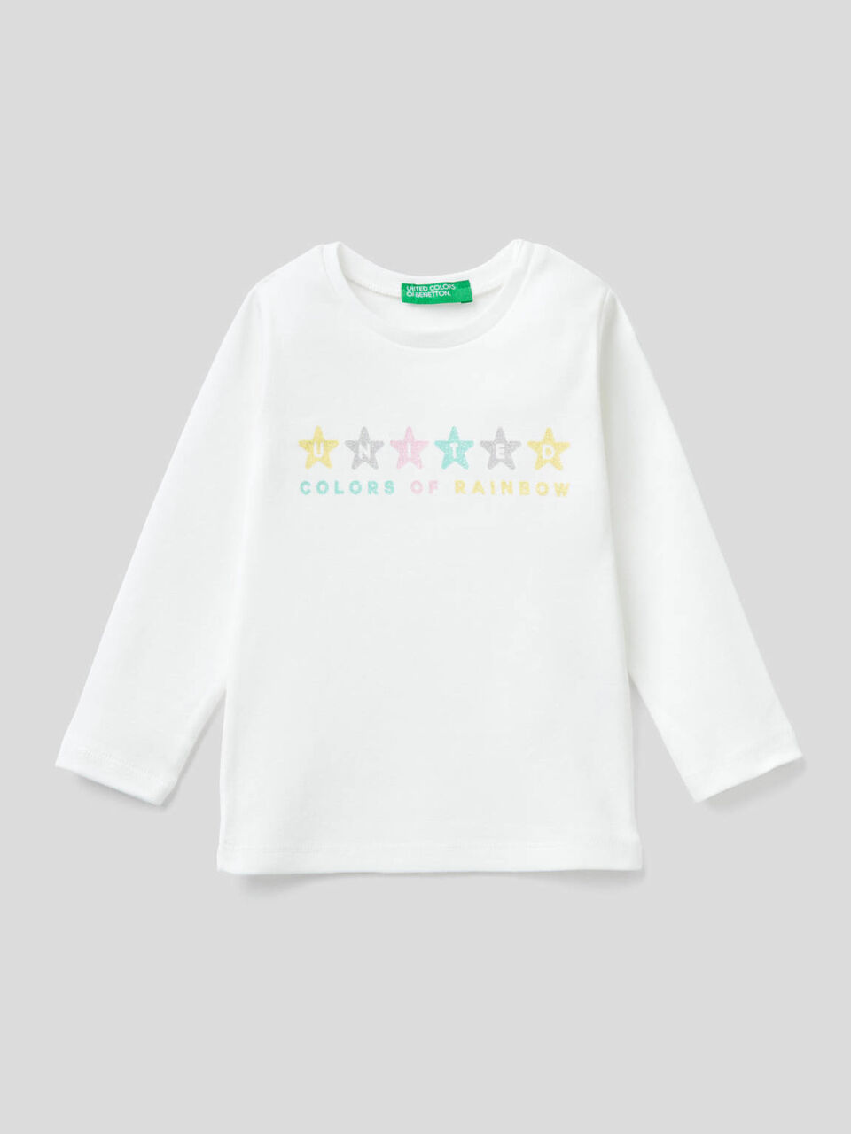 T-Shirt aus 100% Bio-Baumwolle mit langen Ärmeln image number 1