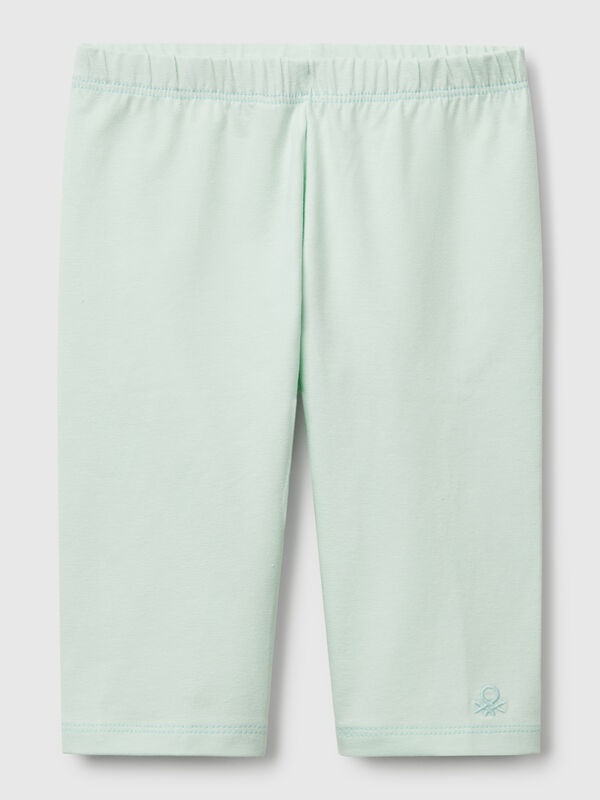 Legging 3/4 en coton stretch Filles