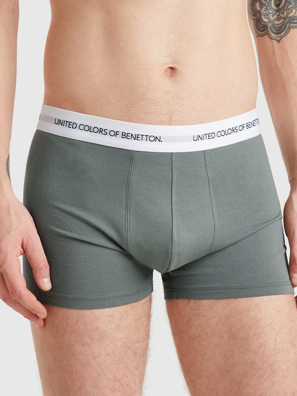 Stretch-Boxershorts aus Baumwolle Herren