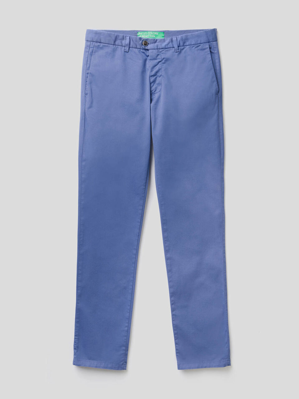 Slim fit cotton chinos image number 1