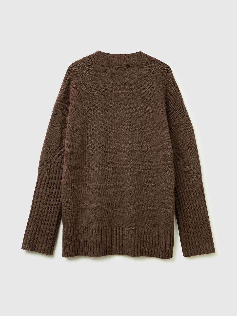 V NECK SWEATER L/S Damen image number 2