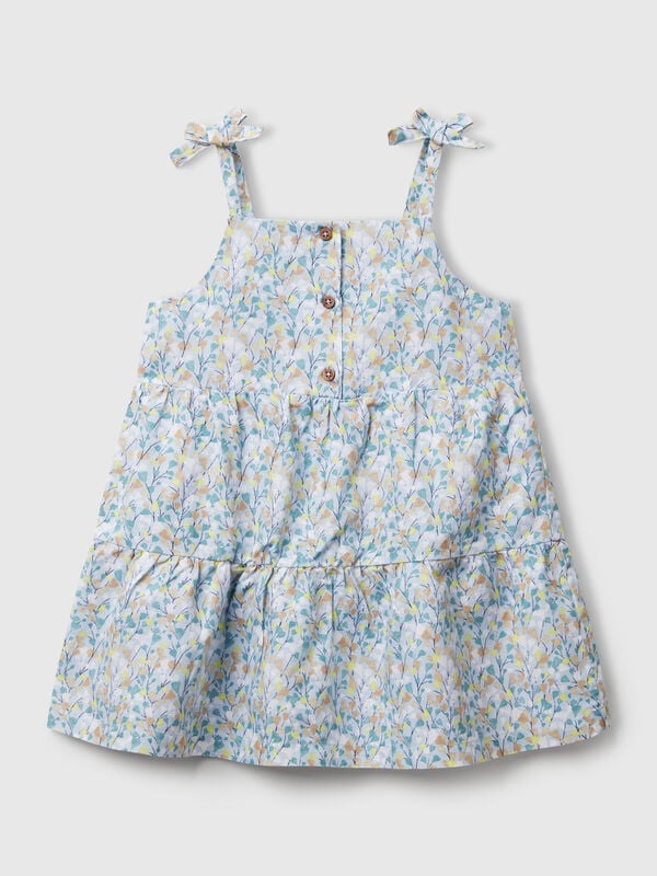 Robe volantée imprimé fleurs Filles