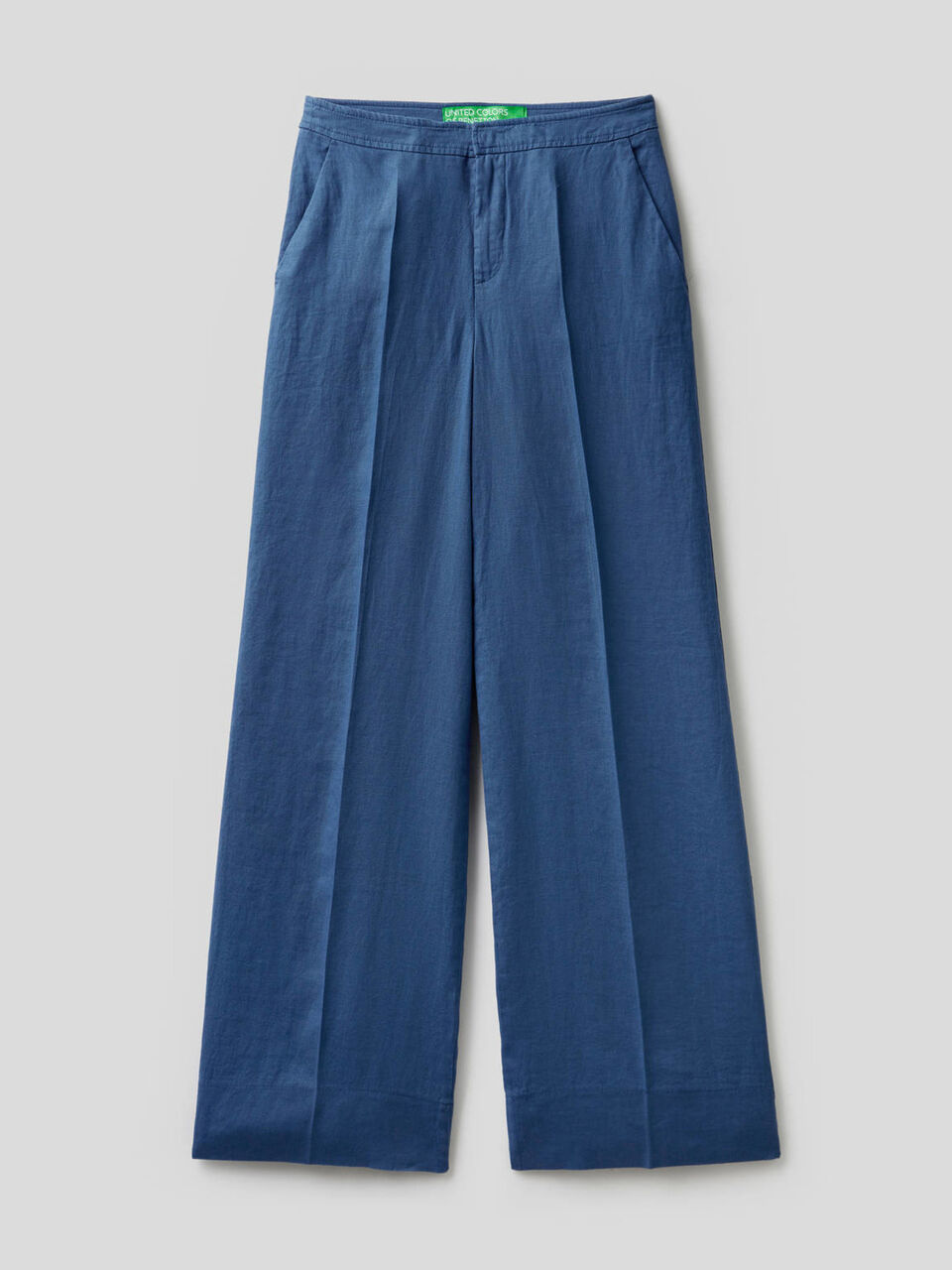 Palazzohose aus 100% Leinen image number 1
