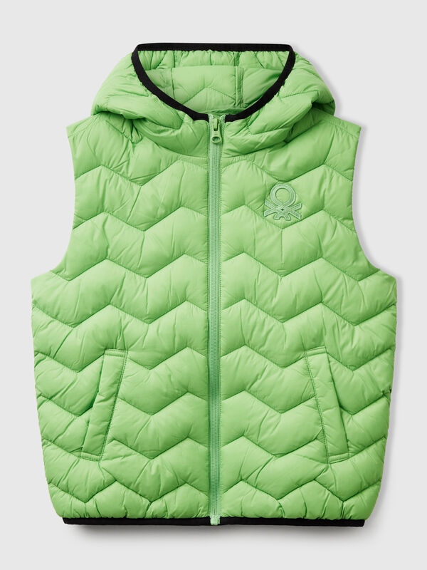 Gilet rembourré avec capuche Garçon