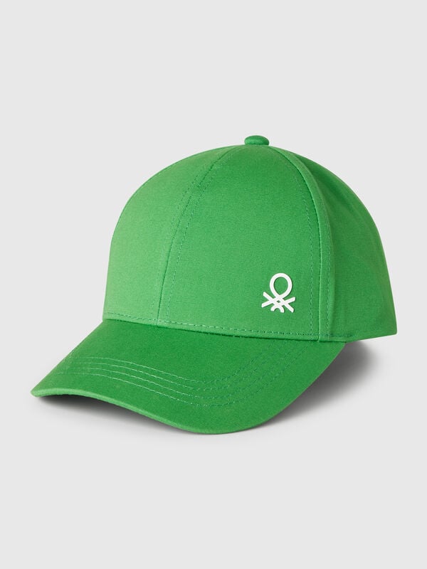 Baumwollkappe mit Logo Jungen