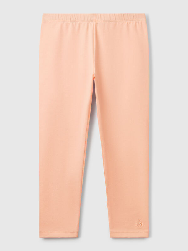 Leggings aus Stretch-Baumwolle Mädchen