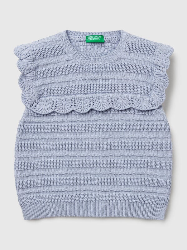 Gilet à volant Filles