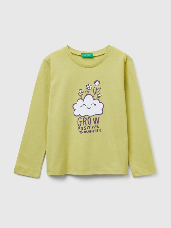 Regular fit t-shirt with print Junior Girl