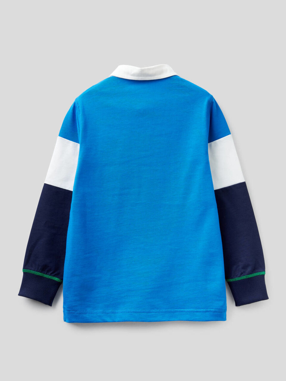 Rugby polo in 100% cotton image number 2