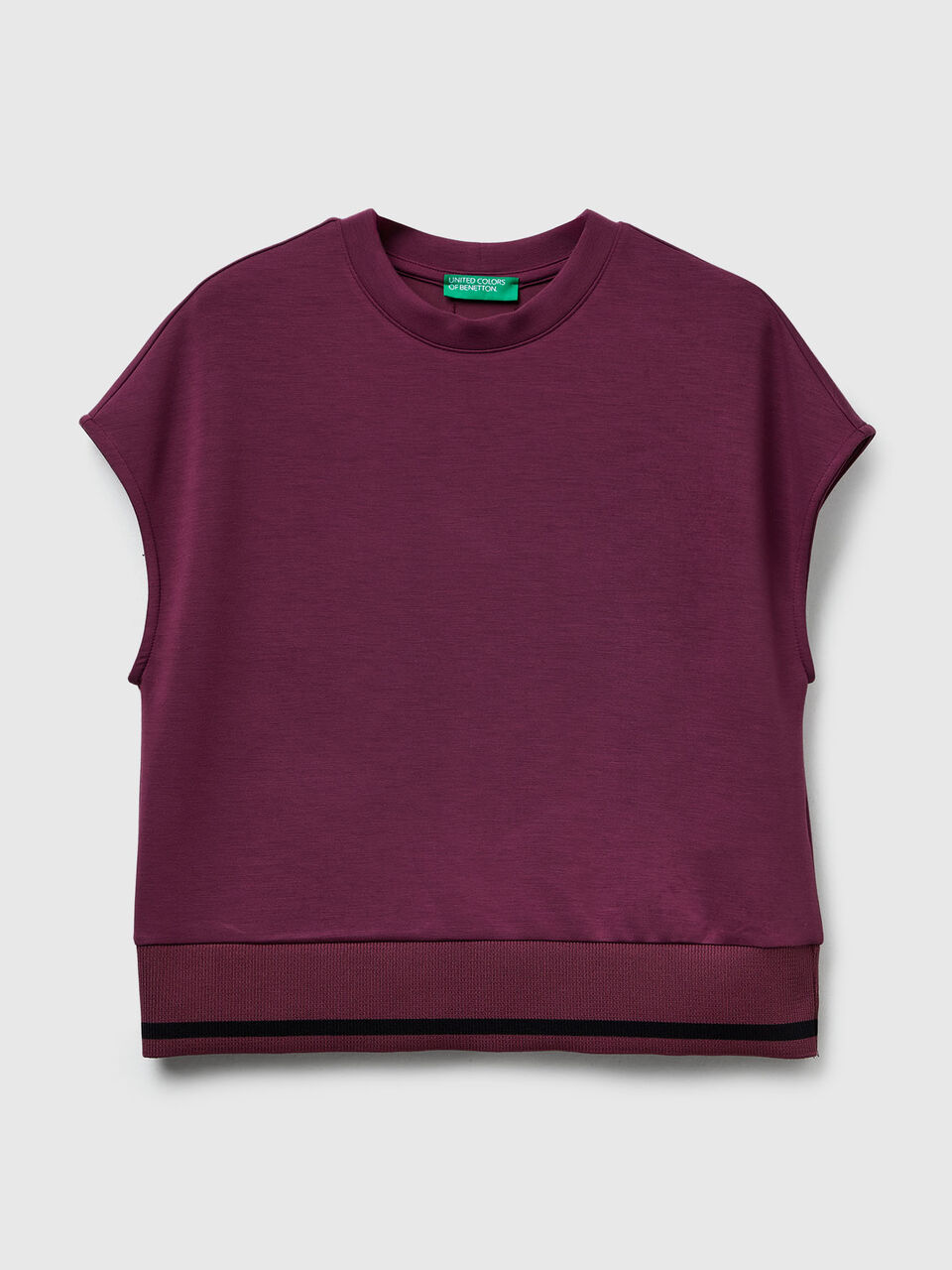 SLEEVELESS SWEATER Femme image number 1