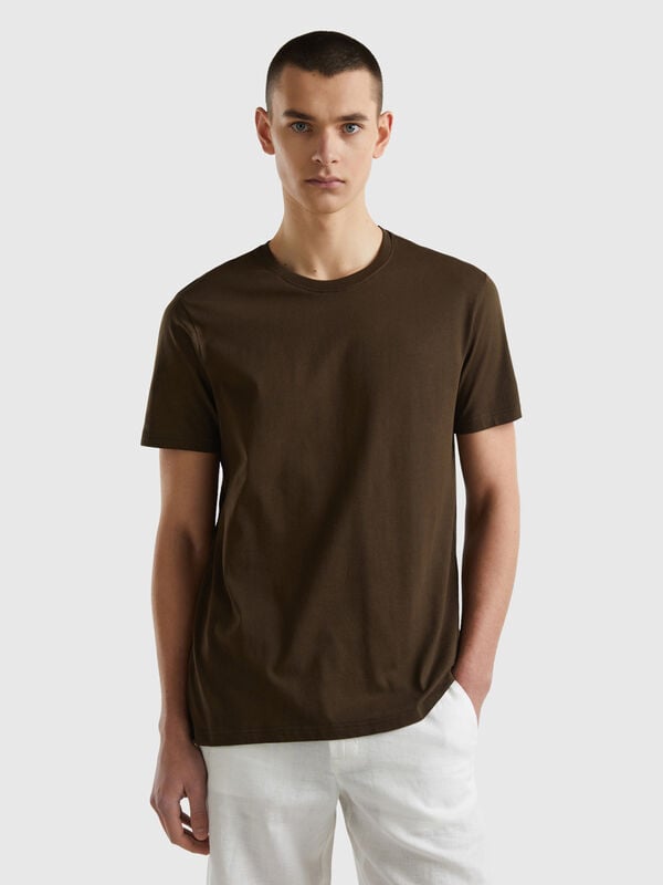 Mahogany brown t-shirt Men